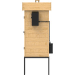 Browin Dřevěná udírna s generátorem kouře DragON  