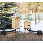 Browin Dřevěná udírna s ohništěm 60 cm 