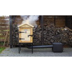 Browin Dřevěná udírna s ohništěm 60 cm 