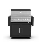 Brabura Podstavec Grill 400 M černý