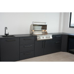 Brabura FUSION 400 RS | Vestavný plynový gril