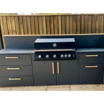 Brabura FUSION 500 RM | Vestavný plynový gril