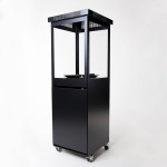 Terasové ohniště MARINO  - lak šedé