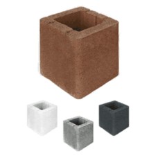 Prodlužovací díl krbového komínu Betowa šedý