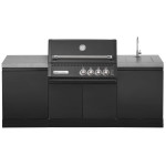 Venkovní grilovací kuchyně Grandpro CROSSRAY BLACK LINE (215 Series)