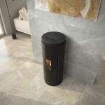 Peletová kamna Extraflame PAMELA CRYSTAL - BLSC