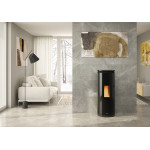 Peletová kamna Extraflame PAMELA CRYSTAL - BLSC