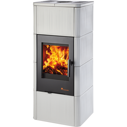 Akumulační kachlová kamna Foxmark ALOPE L Ceramic Grey 