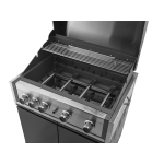 GrandHall Pro ELITE G4 | Vestavný nerezový gril