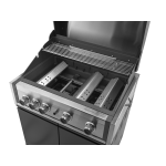 GrandHall Pro ELITE G4 | Vestavný nerezový gril