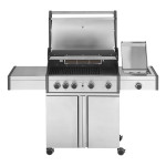 Grandpro PRO ELITE plynový gril se zadním a bočním hořákem