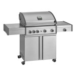 Grandpro PRO ELITE plynový gril se zadním a bočním hořákem