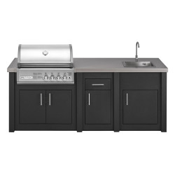 Luxusní venkovní kuchyně Grandpro EXCLUSIVE CROSSRAY 1 Graphit