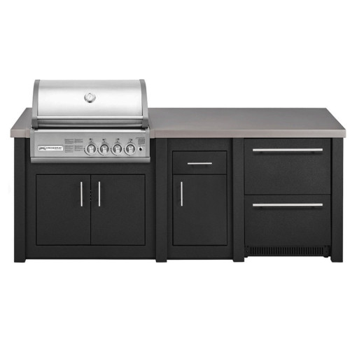 Luxusní venkovní kuchyně Grandpro EXCLUSIVE CROSSRAY 2 Graphit