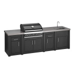 Luxusní venkovní kuchyně Grandpro EXCLUSIVE MAXIM 1 XL Grafit