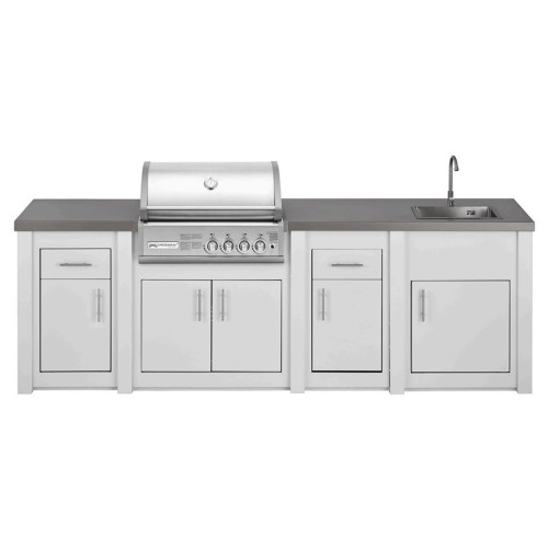 Luxusní venkovní kuchyně Grandpro EXCLUSIVE CROSSRAY 1 XL Grafit