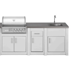 Luxusní venkovní kuchyně Grandpro EXCLUSIVE CROSSRAY 1 White