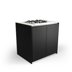 Fontana Skříňka plynovým vařičem IGNES | Flame MID 65