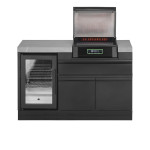 Kuchyňský modul Grandpro s elektrickým grilem E2-Grill, vinotékou a kamennou pracovní deskou