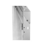 Dvířka s rámem pod samostatný hořák nerez