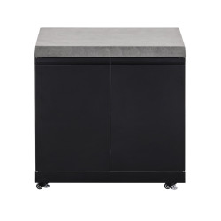 GrandPro Boční modulová skříňka s kamennou pracovní deskou | 90 cm