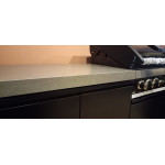 GrandPro Boční modulová skříňka s kamennou pracovní deskou | 90 cm