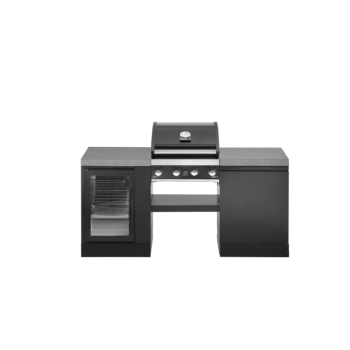 GrandHall Venkovní kuchyně PREMIUM G4 s lednicí | 185 Series | 185 cm