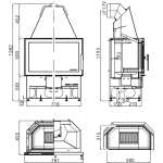 Krbová vložka Haas Sohn JONAVA IV antracit