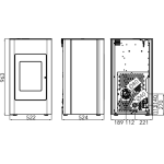 Peletová kamna Haas Sohn HSP 1.17 II