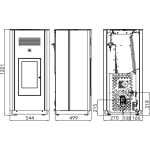 Peletová kamna Haas Sohn HSP 6 Toledo IV 32 