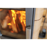 Haas Sohn Alytus II s výměníkem antracit, havana kachle