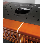 Kachlová kamna Haas Sohn MATERA s výměníkem zelená