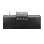 Skříňka pro vestavný gril GrandHall se 4 hořáky