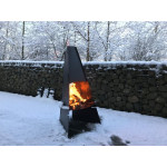 Aduro Venkovní krb / gril corten steel