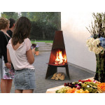 Aduro Venkovní krb / gril corten steel