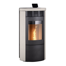 Peletová kamna Heta SCAN-LINE GREEN 250 kompletní obklad vápenec