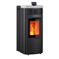 Peletová kamna Heta SCAN-LINE GREEN 150 horní kámen mastek