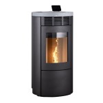 Peletová kamna Heta SCAN-LINE GREEN 250 horní kámen mastek