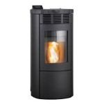 Peletová kamna Heta SCAN-LINE GREEN 250 horní kámen pískovec (Blackwood)