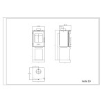 Krbová kamna HEDE 3D