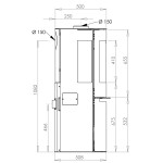 Hybridní kamna Aduro HYBRID H 1