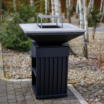 KRATKI Ohniště s grilem QUADRUM Vertical