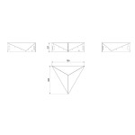 KRATKI Zahradní ohniště PYRAMID