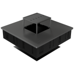 KRATKI Zahradní ohniště s grilem QUADRUM