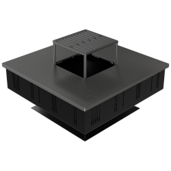 KRATKI Zahradní ohniště s grilem QUADRUM