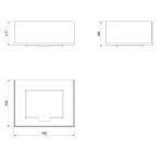 KRATKI Prosklení obestavby SIERRA k ohništi AQF 02