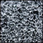 KRATKI Dekorativní kameny FIRE GLASS transparentní