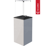 KRATKI Plynový ohřívač PATIO MINI bílý