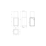 KRATKI Plynový ohřívač PATIO MINI strukturální černá