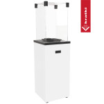 KRATKI Plynový ohřívač PATIO SLIM bílý